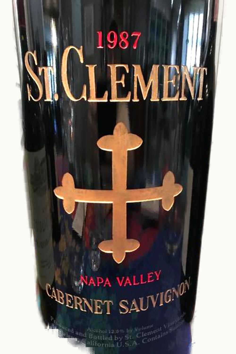 St. Clement St. Clement Cabernet Sauvignon, 1987