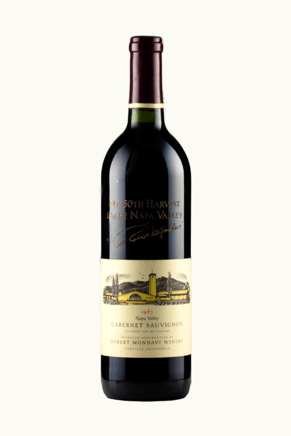 Robert Mondavi Robert Mondavi My 50th Harvest The Cabernet Sauvignon (Napa Valley), 1987