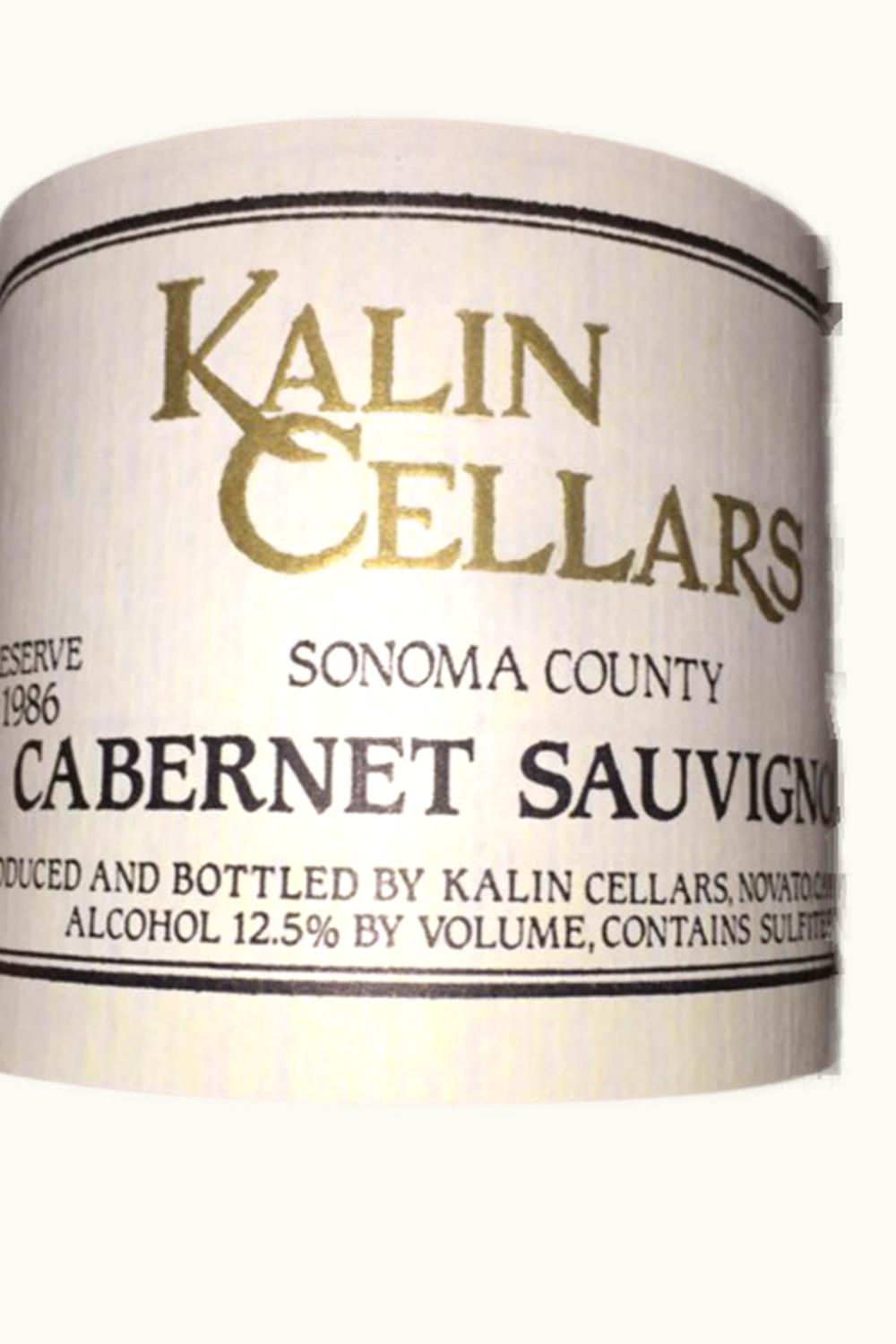 Kalin Cellars Cabernet Sauvignon, 1987