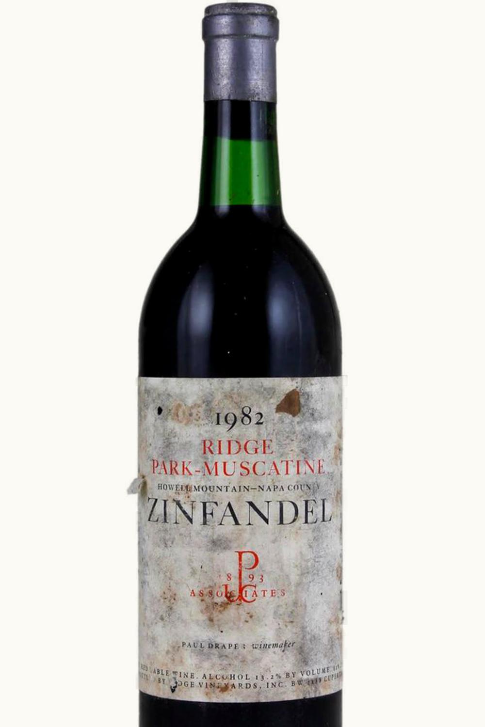 Ridge Vineyards Ridge Vineyards Zinfandel (Howell Mountain), 1987