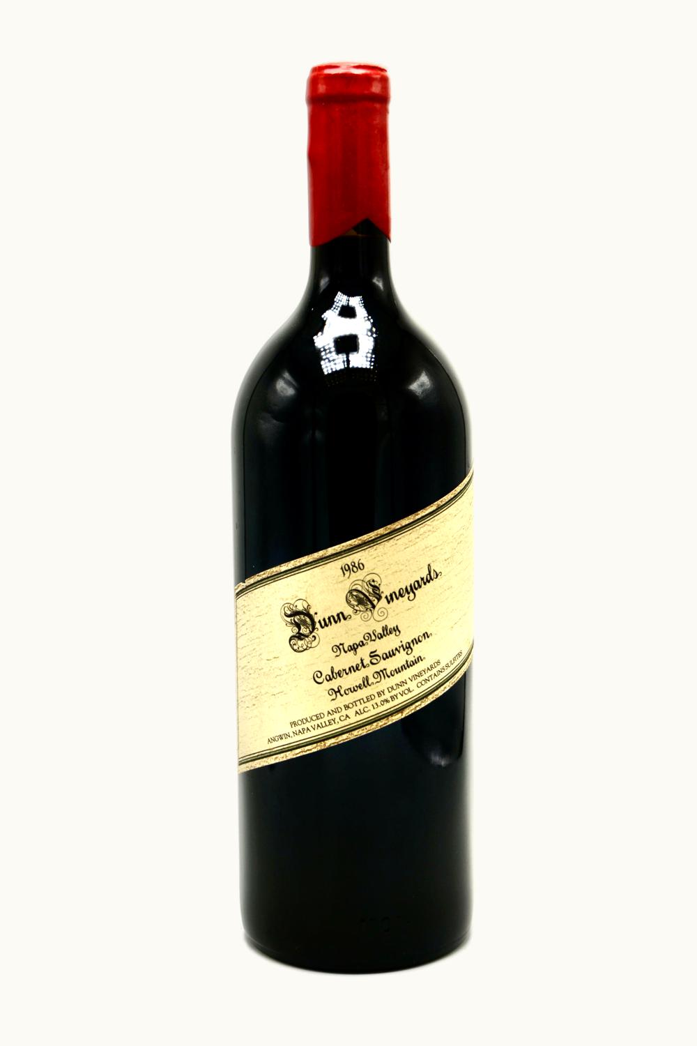 Dunn Cabernet Sauvignon (Howell Mountain), 1986