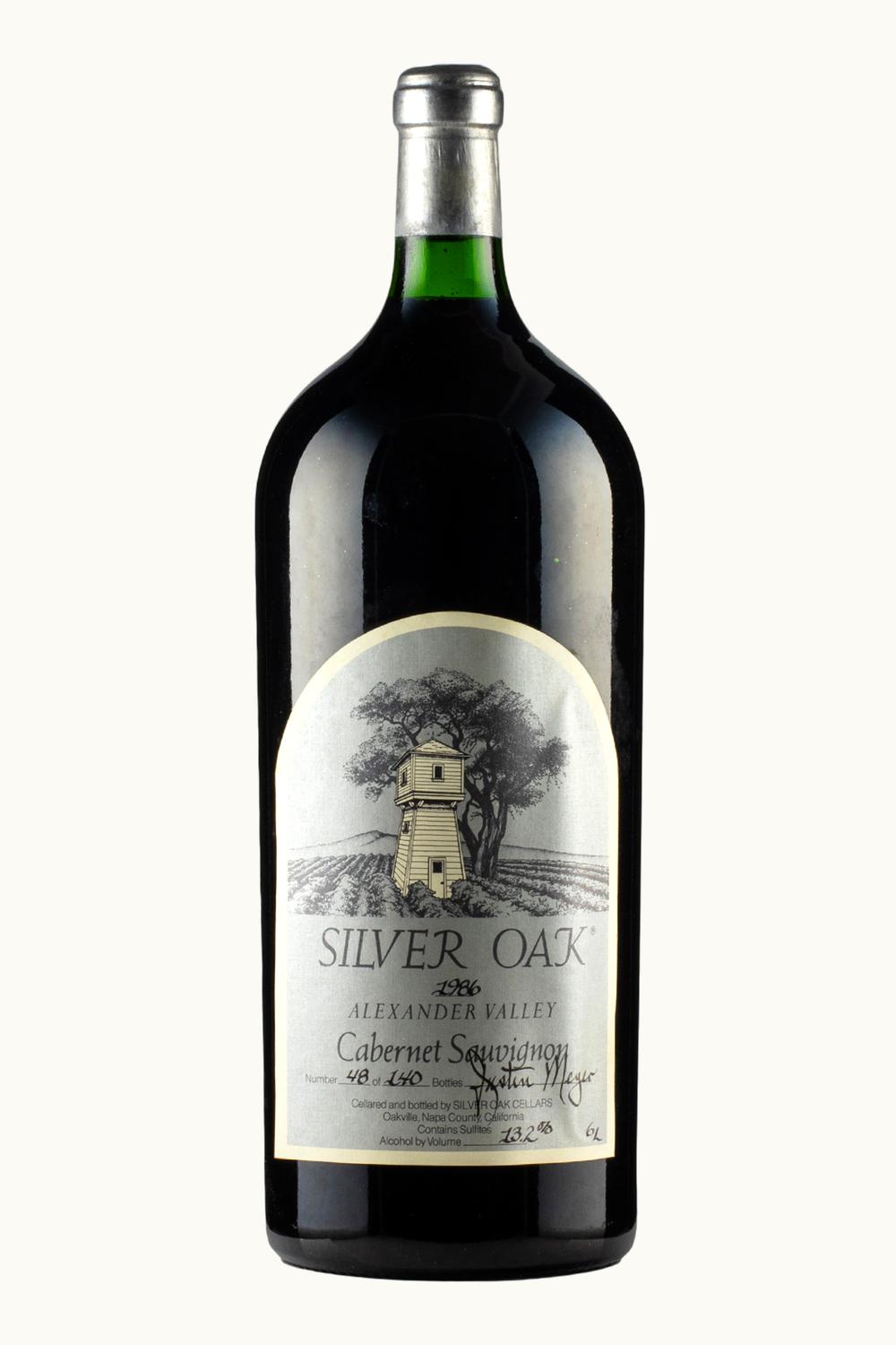 Silver Oak Cellars Cabernet Sauvignon (Alexander Valley), 1986