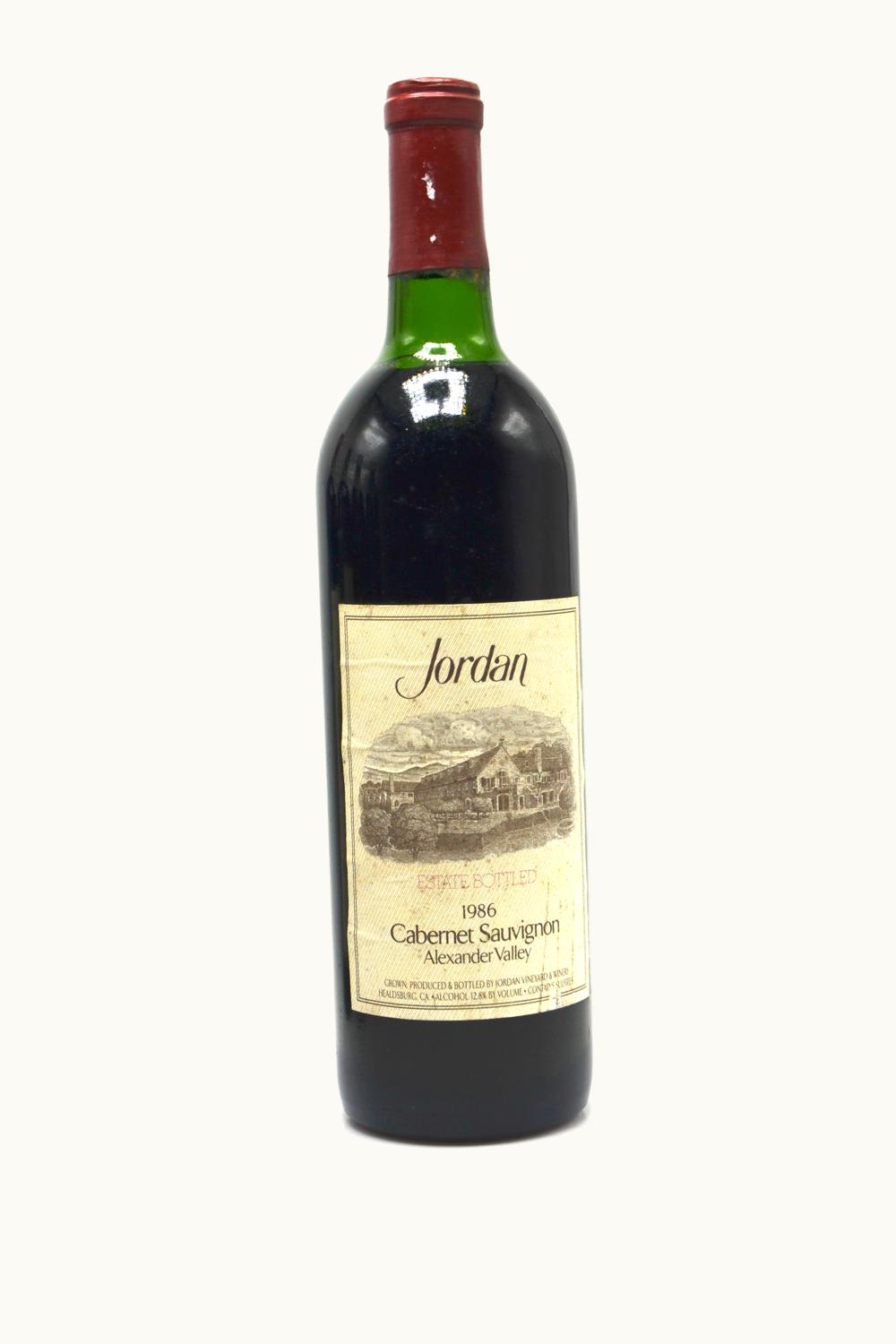 Jordan Jordan Cabernet Sauvignon (Alexander Valley), 1986