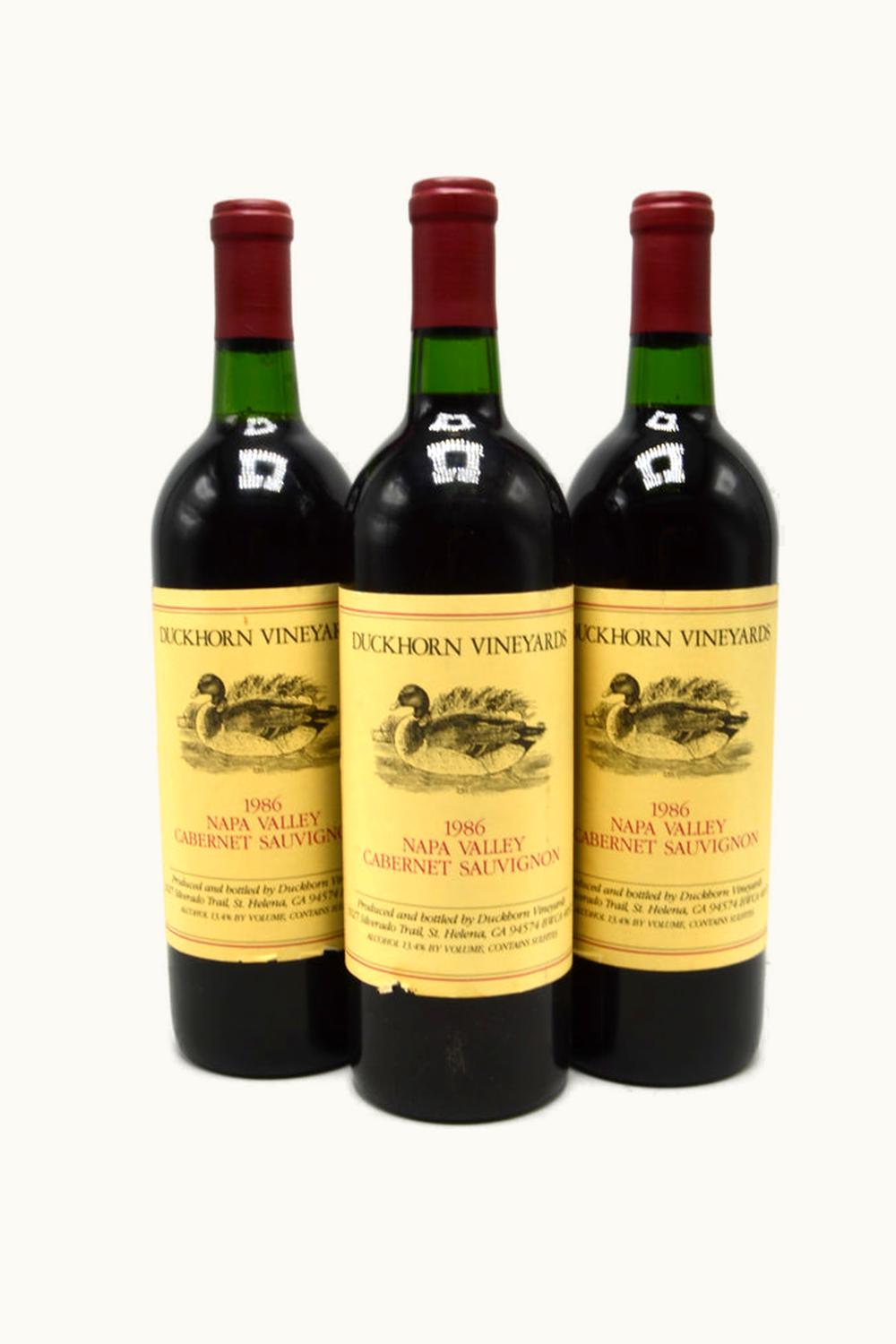 Duckhorn Vineyards Cabernet Sauvignon (Napa Valley), 1986