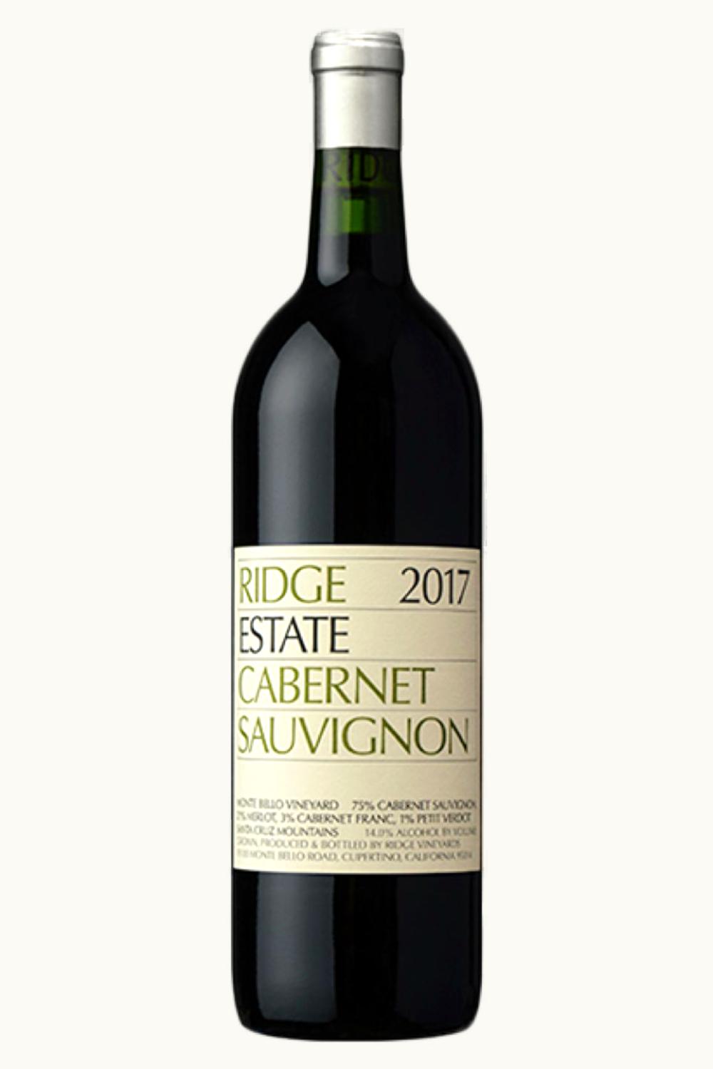 Ridge Vineyards Ridge Vineyards Cabernet Sauvignon (Santa Cruz Mountains), 1986