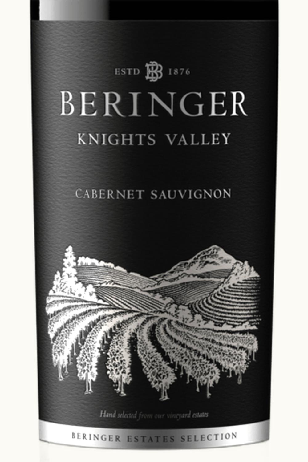 Beringer Cabernet Sauvignon (Knight Valley), 1986
