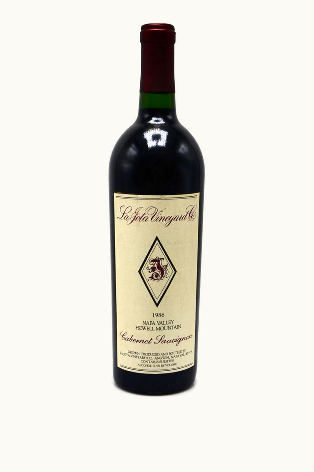 La Jota Cabernet Sauvignon (Howell Mountain), 1986