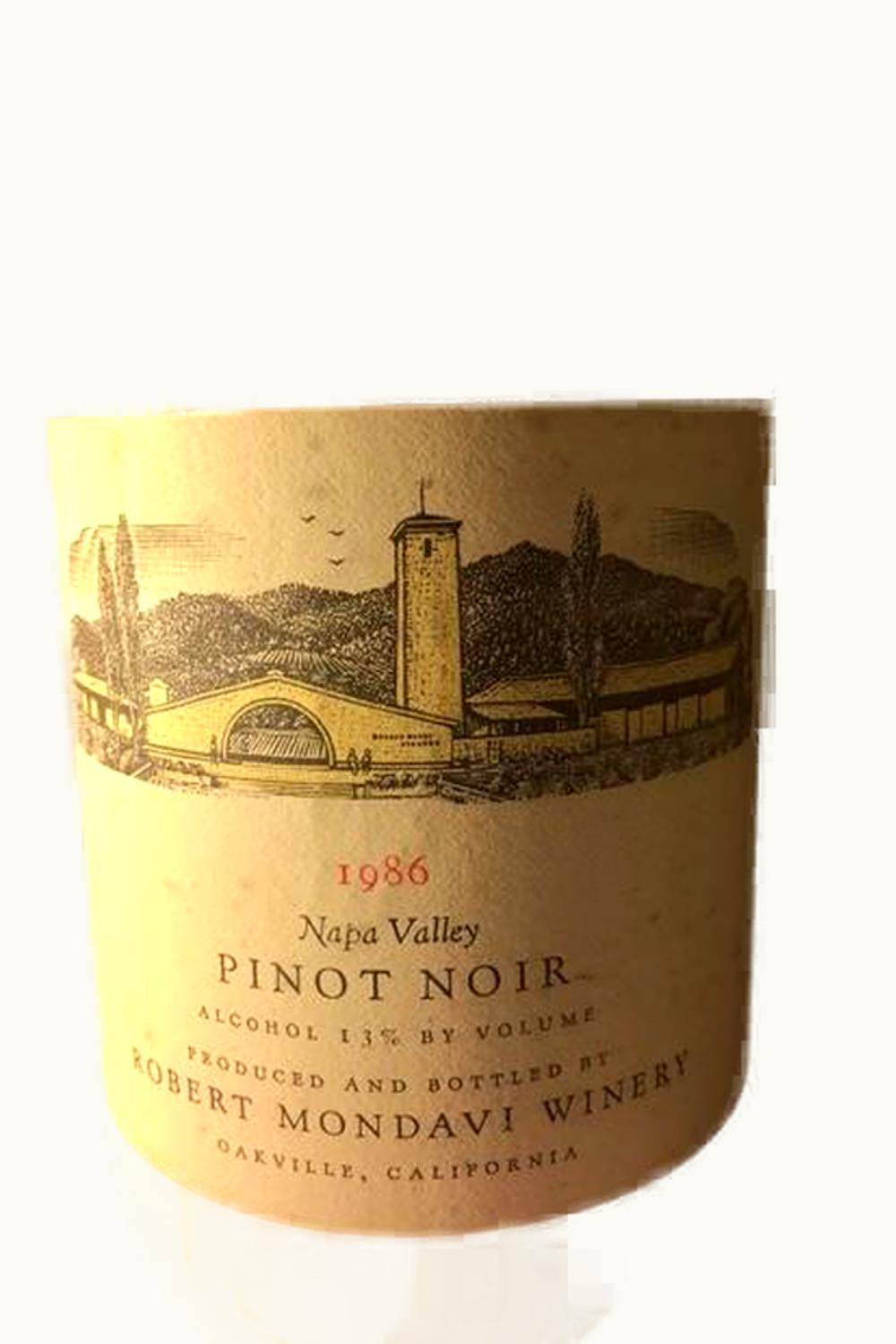 Robert Mondavi Robert Mondavi Pinot Noir (Carneros), 1986