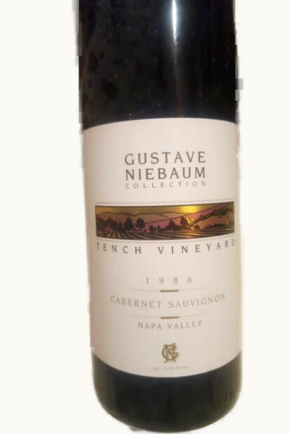 Gustave Niebaum Gustave Niebaum Tench Cabernet Sauvignon (Napa Valley), 1986