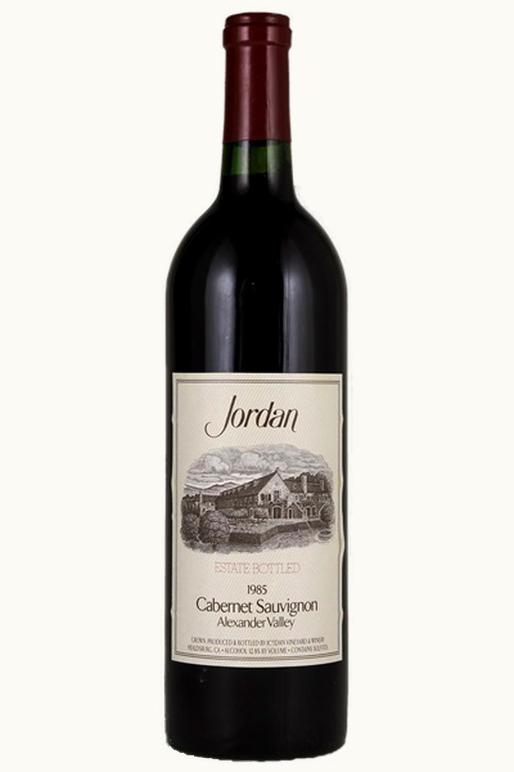 Jordan Jordan Cabernet Sauvignon (Alexander Valley, Sonoma County), 1985