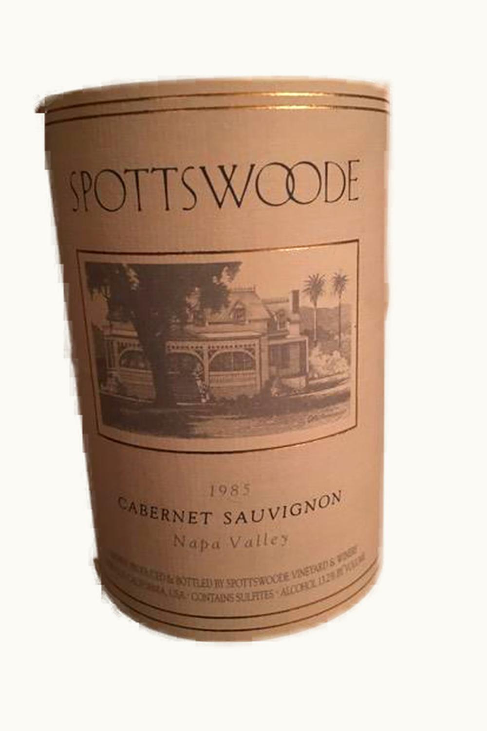 Spottswoode Estate Grown Cabernet Sauvignon (St. Helena, Napa Valley), 1985
