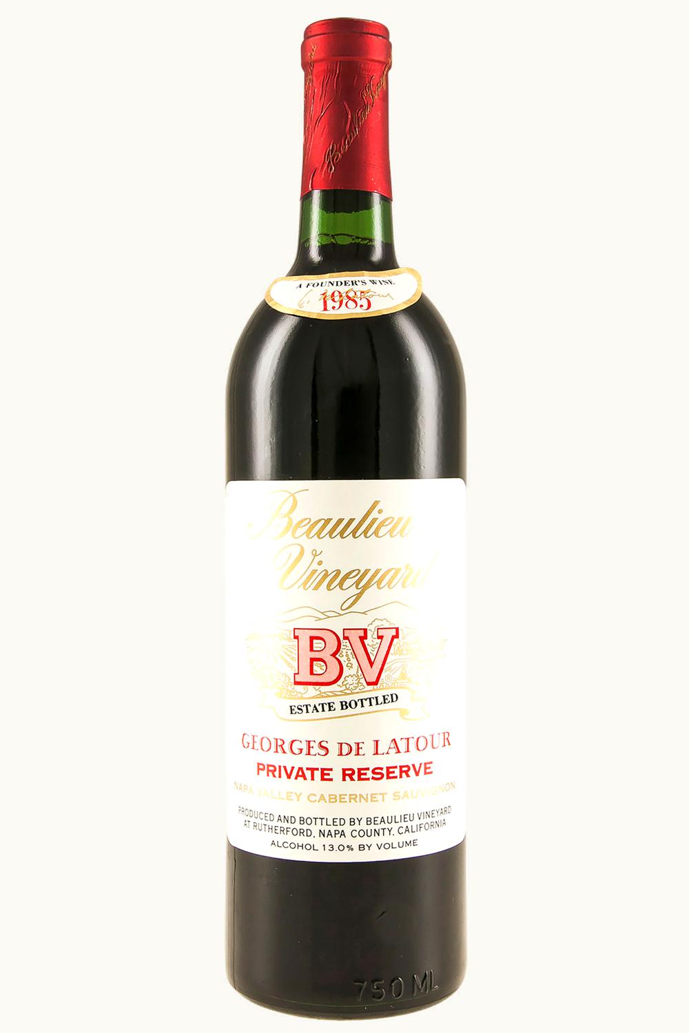 Beaulieu Vineyard Beaulieu Vineyard George de Latour Private Reserve Cabernet Sauvignon (Napa Valley), 1985