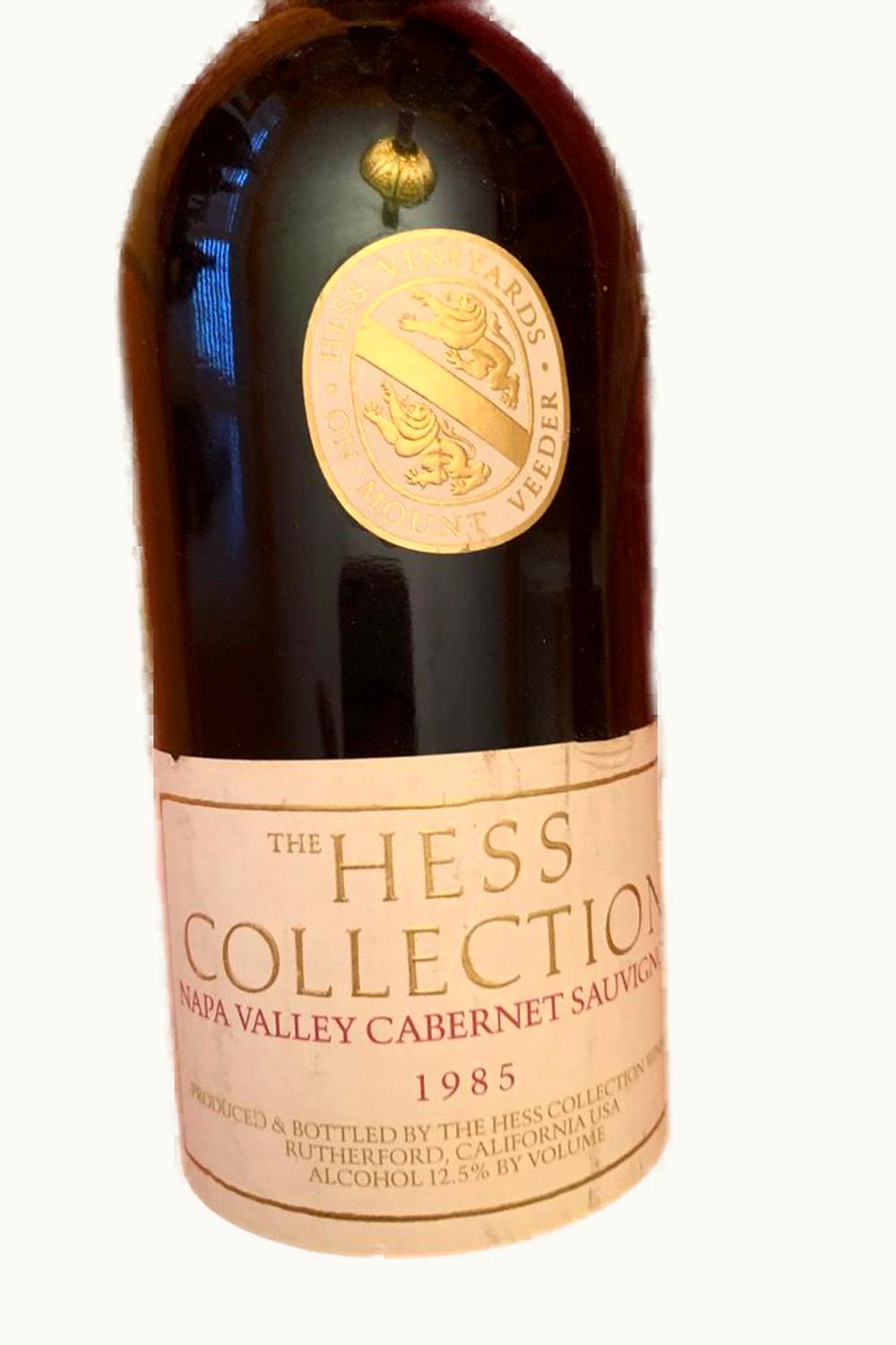 Hess Collection Estate Grown Cabernet Sauvignon (Mount Veeder, Napa Valley), 1985