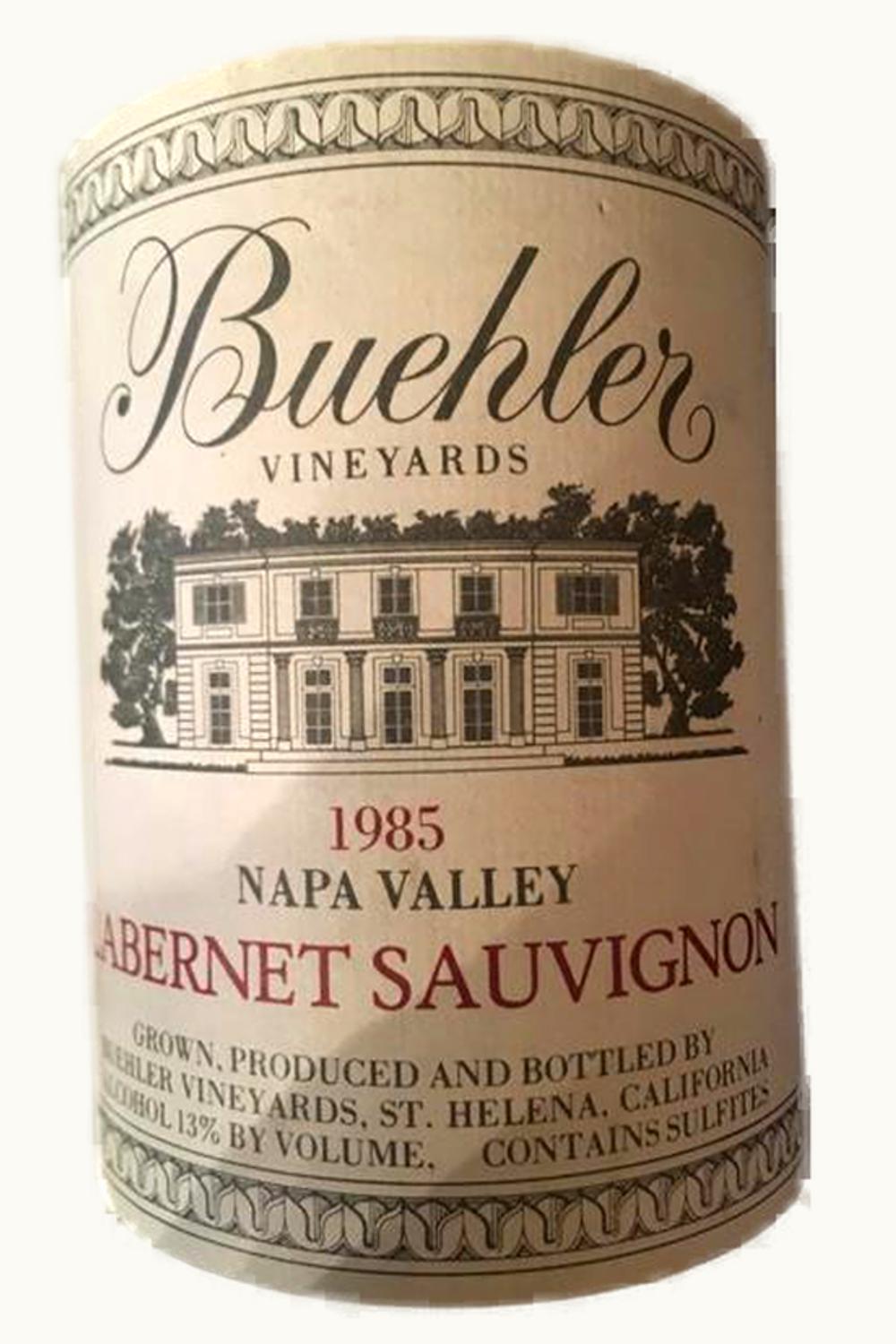 Buehler Buehler Cabernet Sauvignon (Napa Valley), 1985