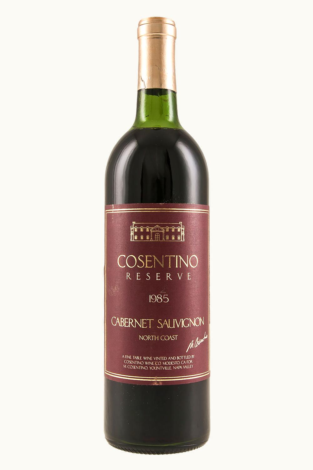 Cosentino Cosentino Reserve Cabernet Sauvignon (Napa Valley), 1985