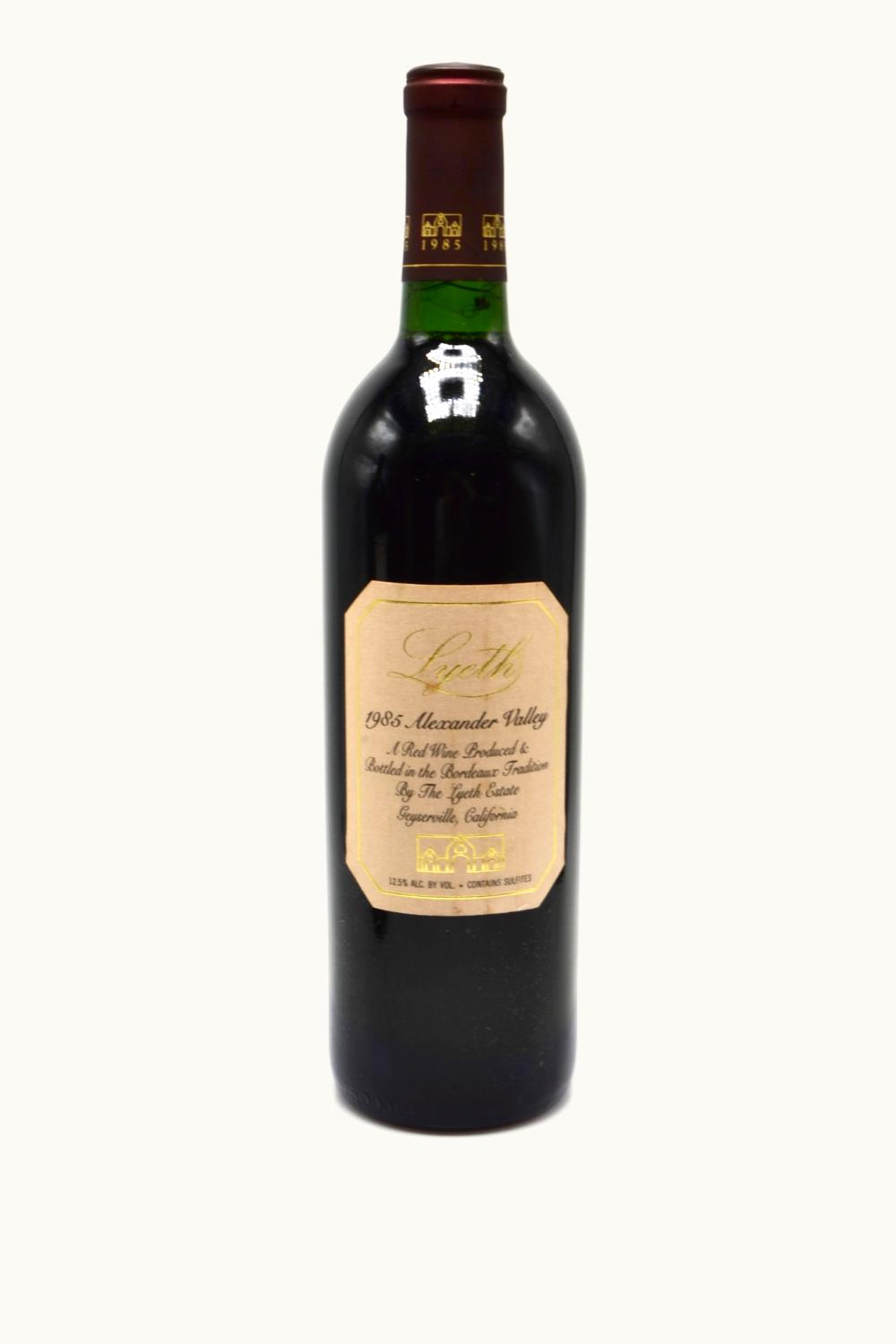Lyeth Estate Lyeth Estate Private Select Cabernet Sauvignon (Alexander Valley, Sonoma County), 1985