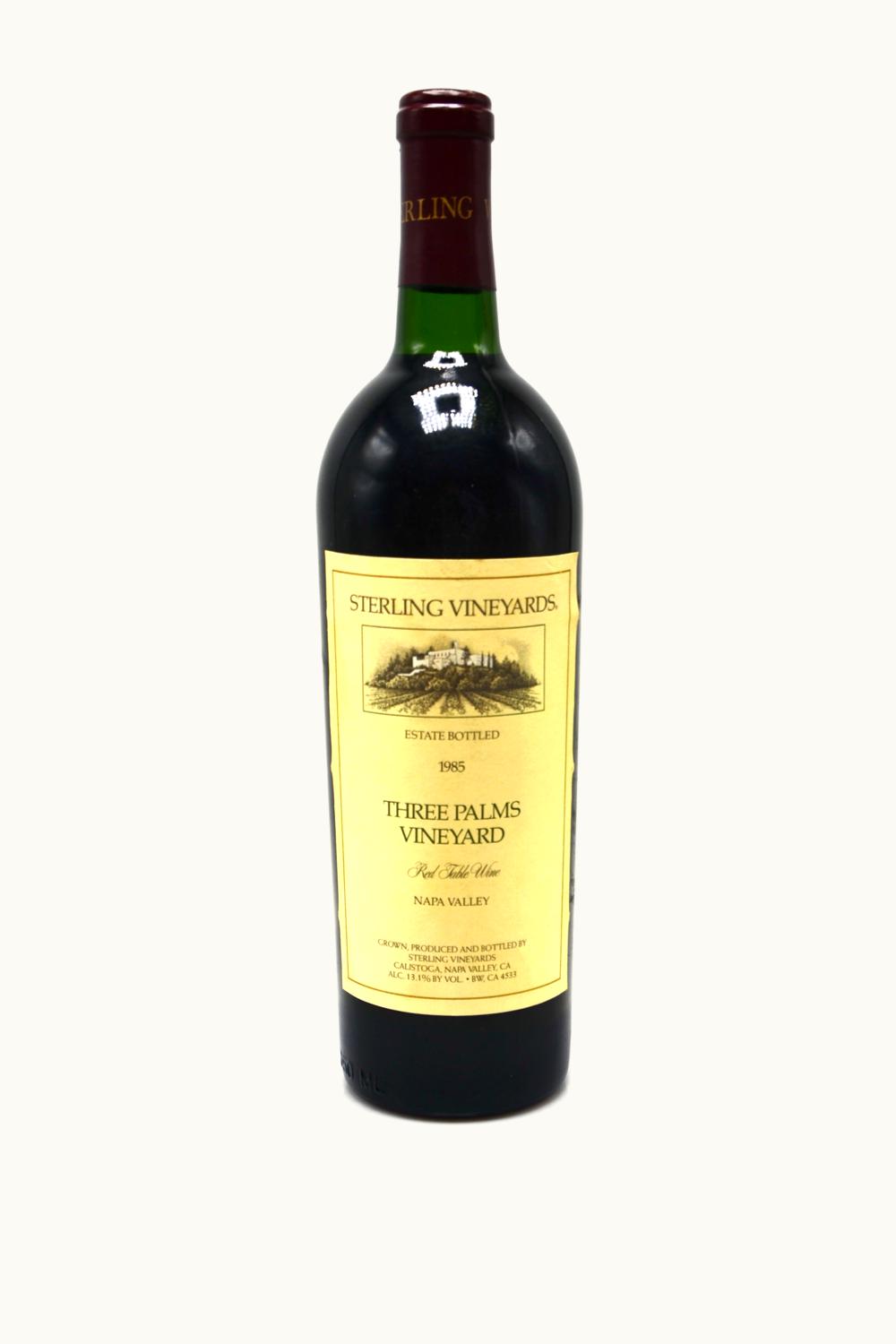 Sterling Three Palm Red (Napa Valley), 1985