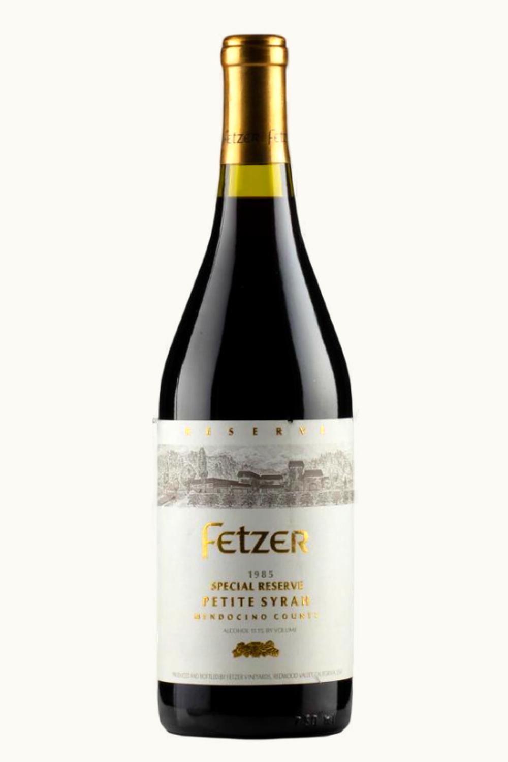 Fetzer Fetzer Special Reserve Petit Sirah (Mendocino County), 1985