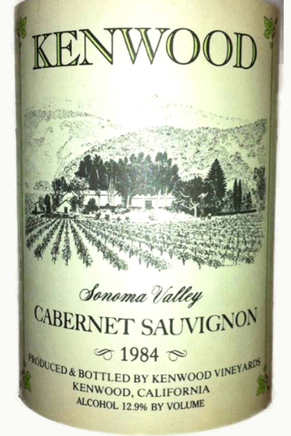 Kenwood Art Series Cabernet Sauvignon (Sonoma County), 1984