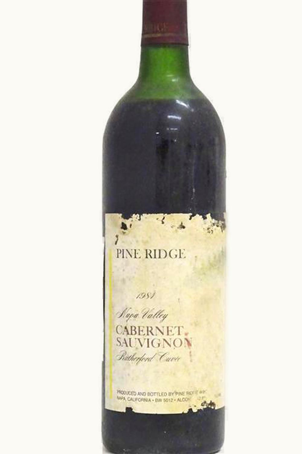 Pine Ridge Cabernet Sauvignon (Rutherford, Napa Valley), 1984