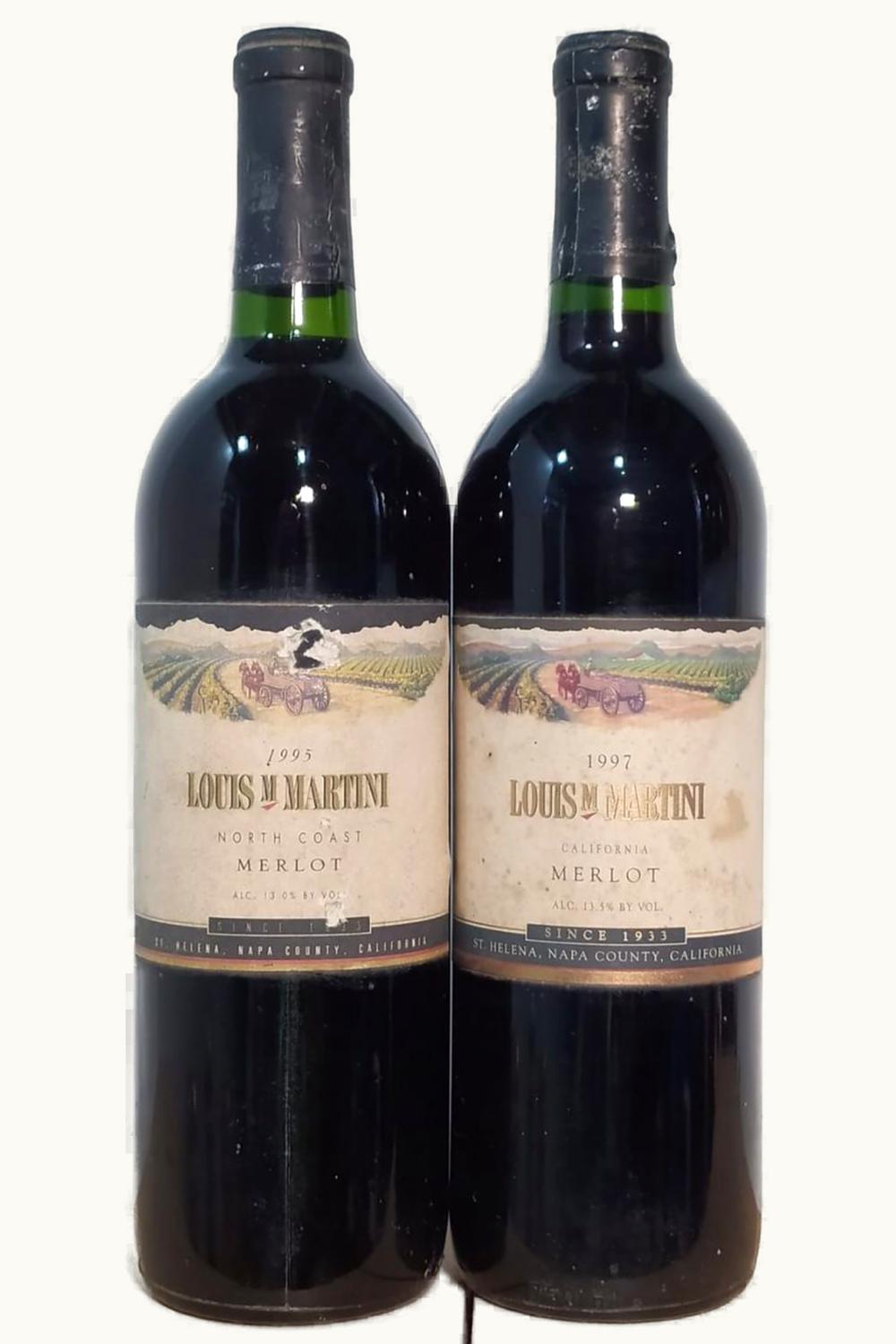 Louis M. Martini Louis M. Martini Merlot (North Coast), 1984