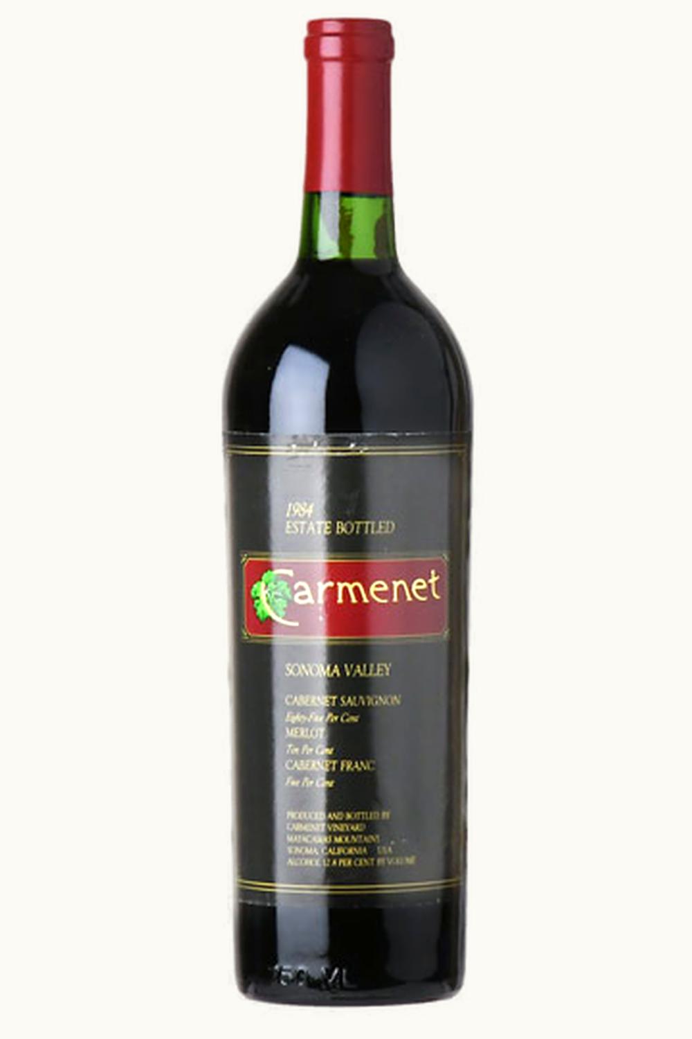Carmenet Carmenet Estate Bottled Red (Sonoma Valley, Sonoma County), 1984