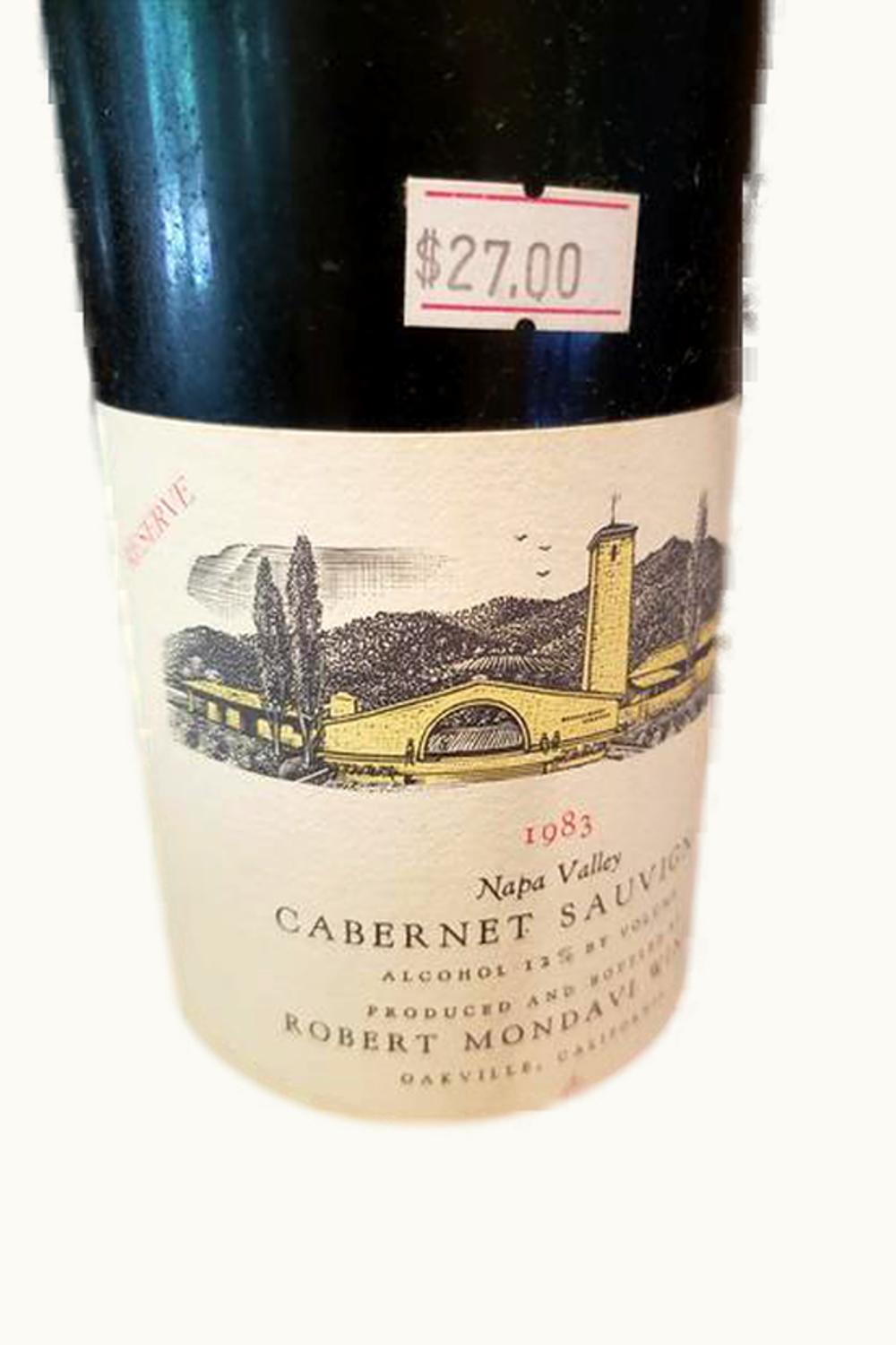 Robert Mondavi Robert Mondavi Reserve Cabernet Sauvignon (Napa Valley), 1983