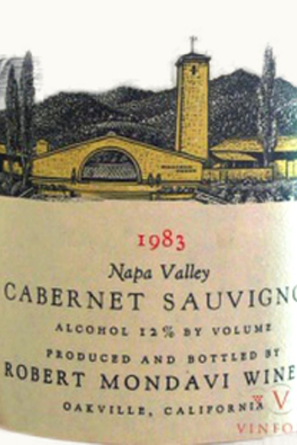 Robert Mondavi Robert Mondavi Cabernet Sauvignon (Napa Valley), 1983