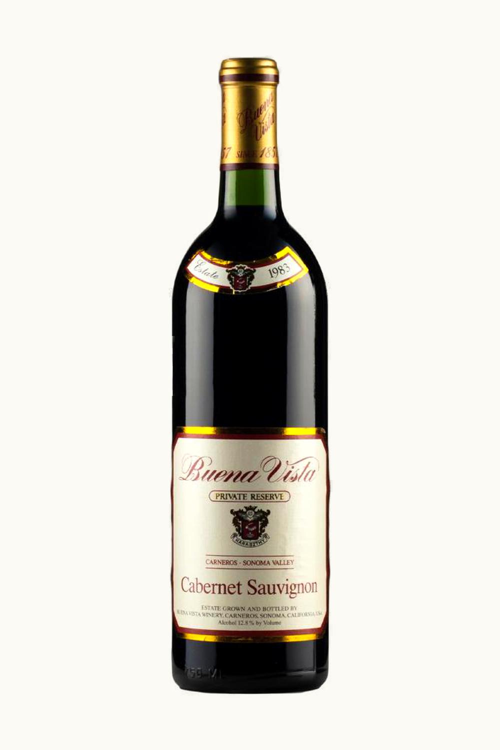 Buena VIsta Carneros Prvt RSRV Cab Sauv Napa Valley, 1983