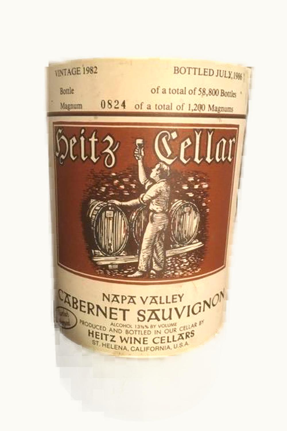 Heitz Cellars Heitz Cellars Cab Sauv Napa Valley County, 1982