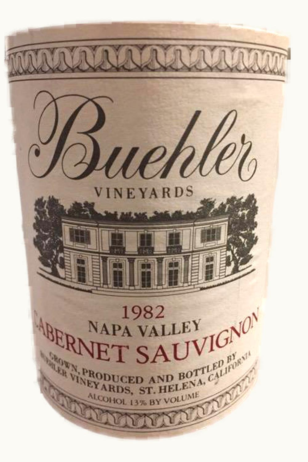 Buehler Cab Sauv Napa Valley County, 1982