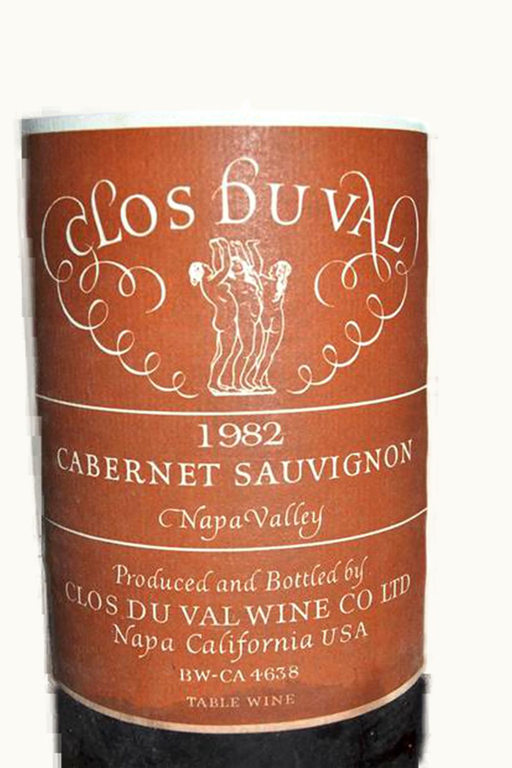 Clos du Val Clos du Val RSRV Cab Sauv Napa Valley County, 1982