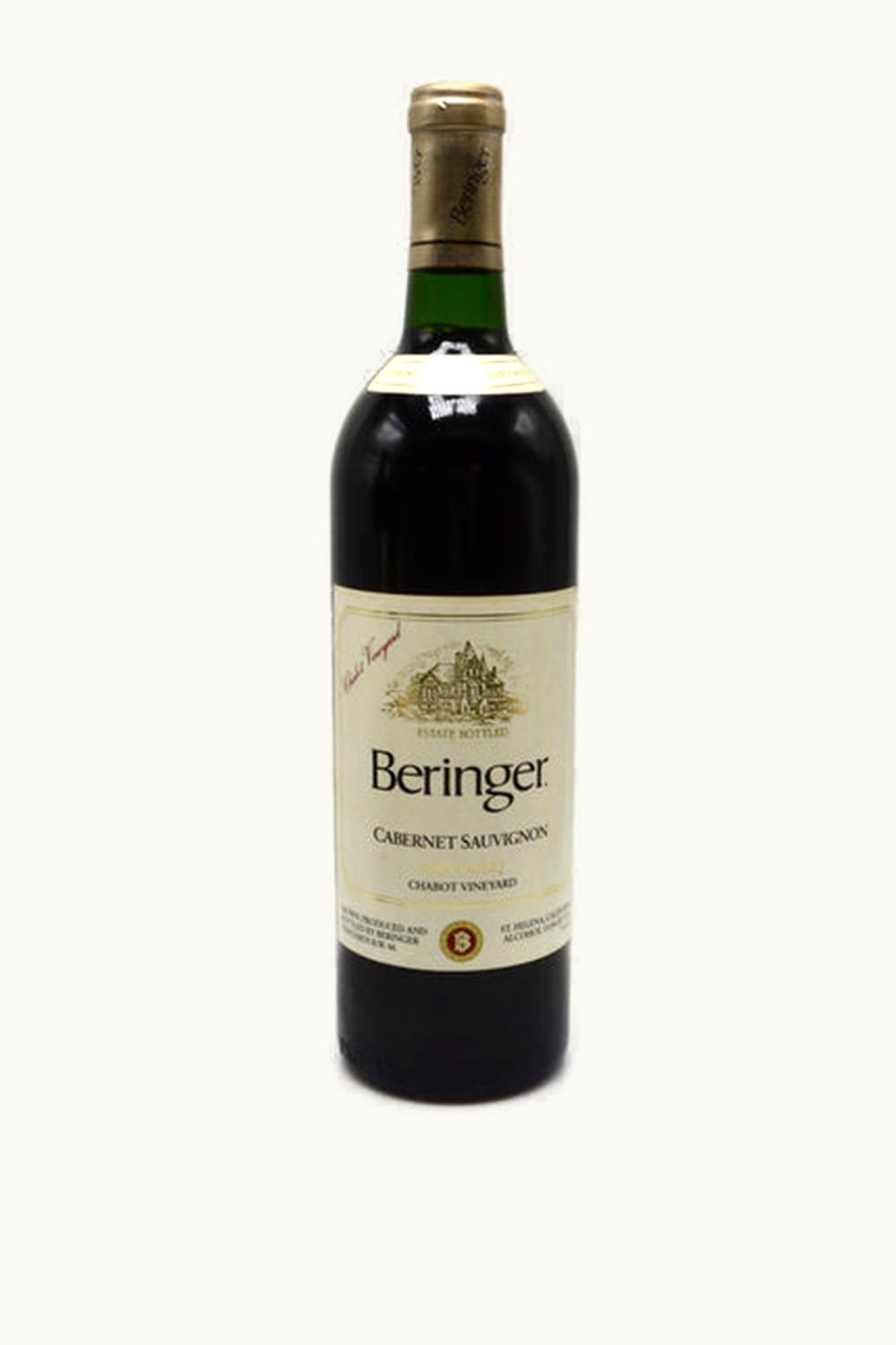 Beringer Single Chabot Cab Sauv Napa Valley County, 1982
