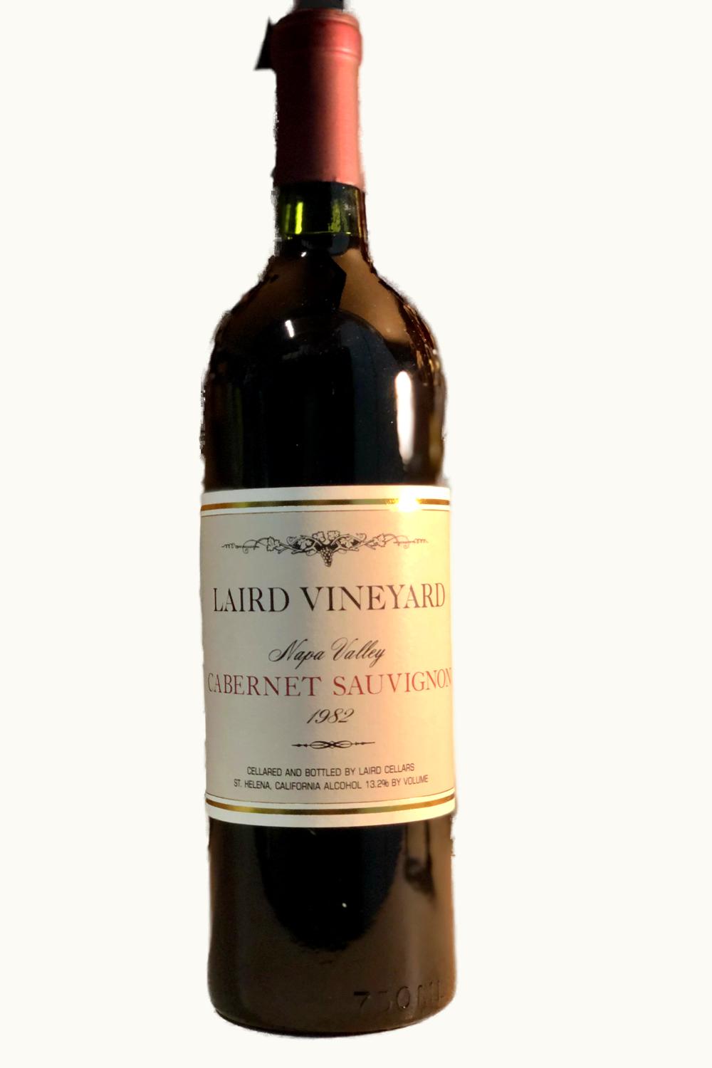 Laird's Fmly Estate Laird's Fmly Estate Cab Sauv Napa Valley County, 1982