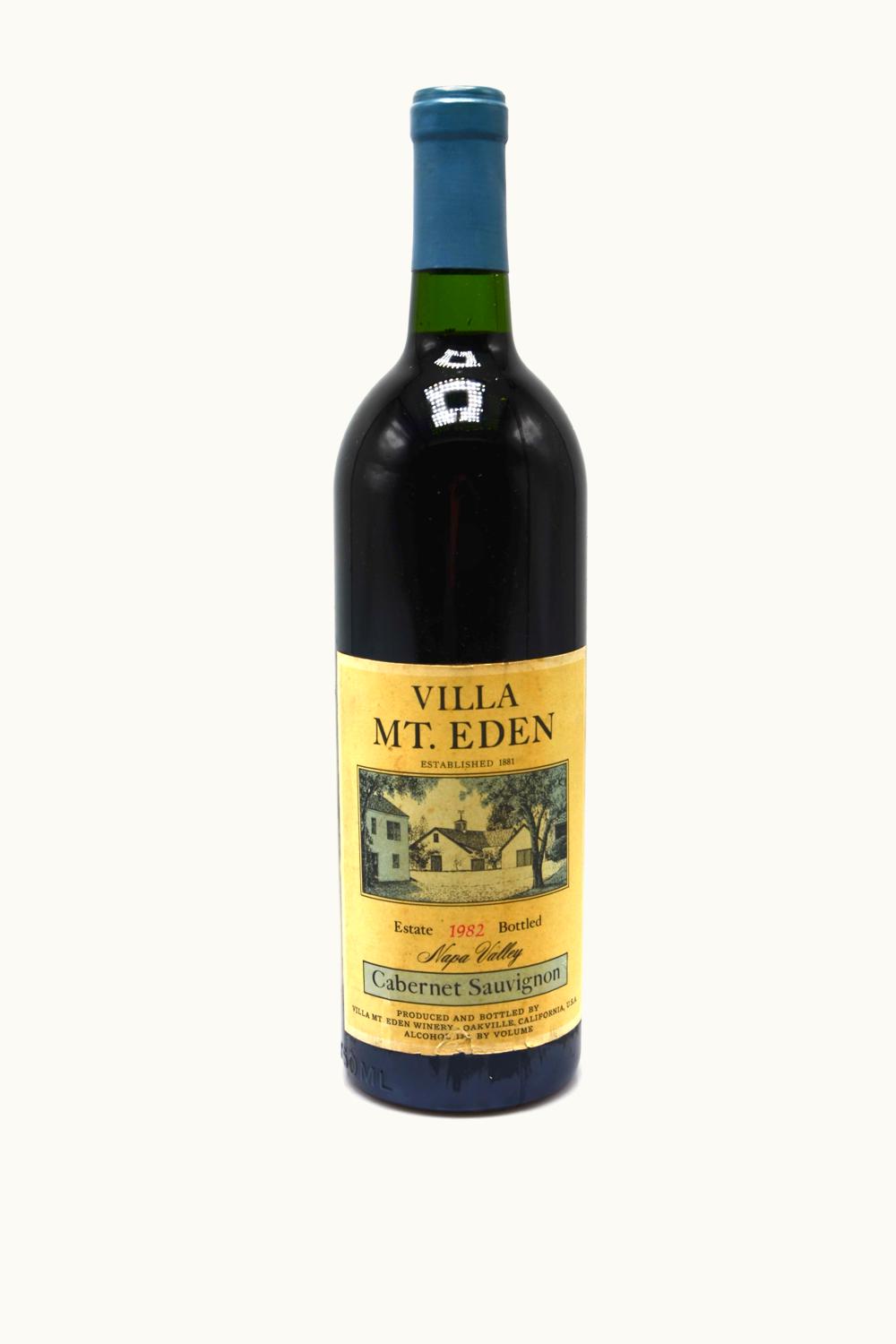 VIlla Mt. Eden Villa Mt. Eden Cab Sauv Napa Valley County, 1982