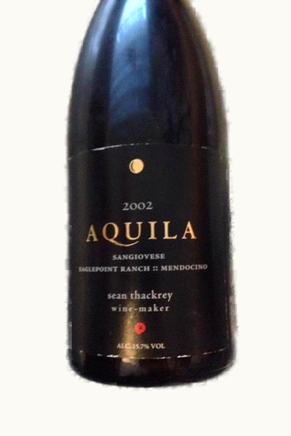 Thackrey & Co. Aquila Eagle Point Ranch Sangiovese Mendocino County, 1982