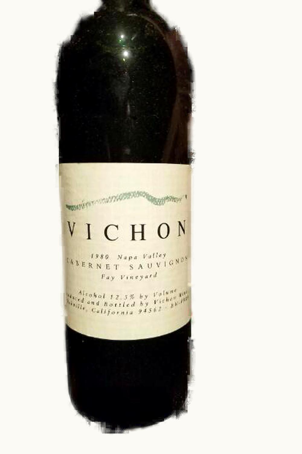 VIchon Fay VIchon Fay Cab Sauv Napa Valley County, 1982
