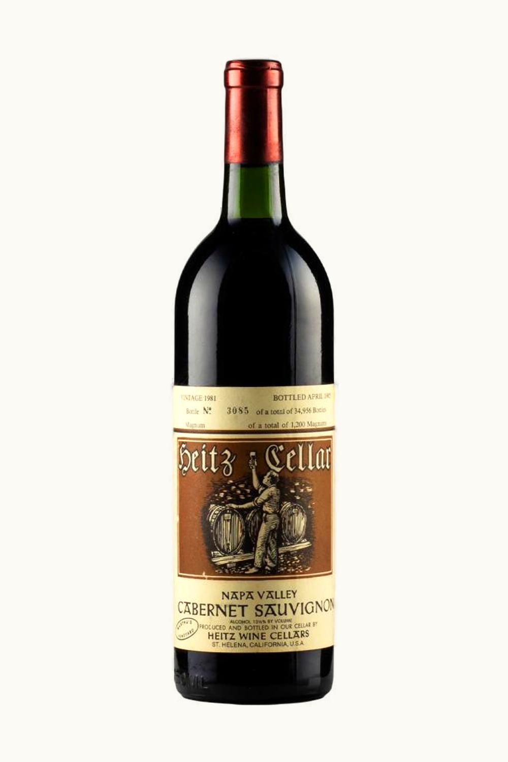 Heitz Cellars Heitz Cellars Martha Cab Sauv Napa Valley County, 1981