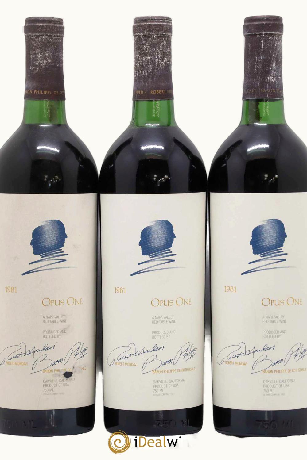 Opus One Napa Valley County, 1981