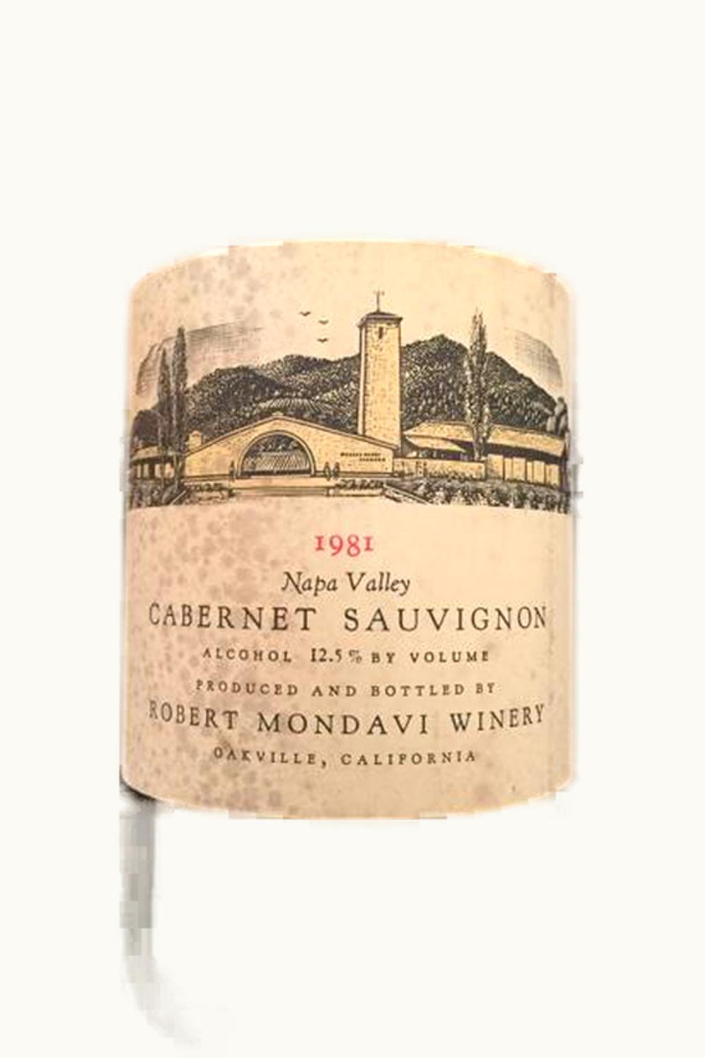 Robert Mondavi Cab Sauv Napa Valley County, 1981