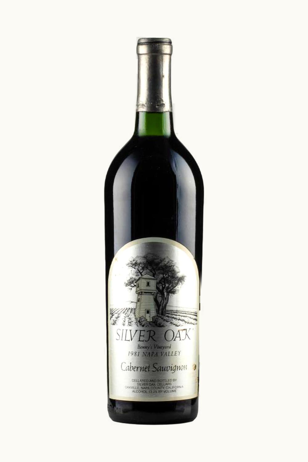 Silver Oak Cellars Bonny Cab Sauv Napa Valley County, 1981