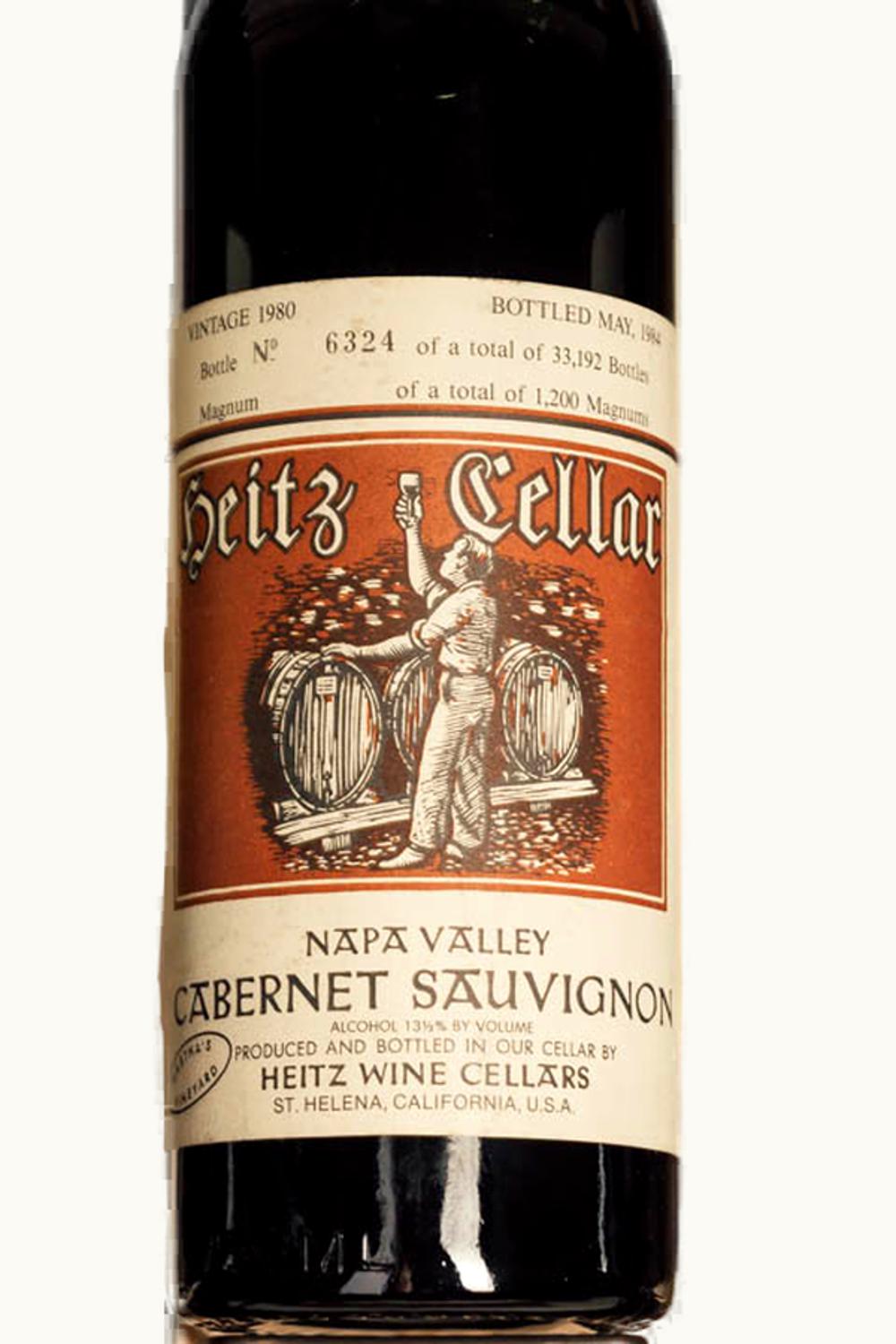 Heitz Cellars Heitz Cellars Martha Cab Sauv Napa Valley County, 1980