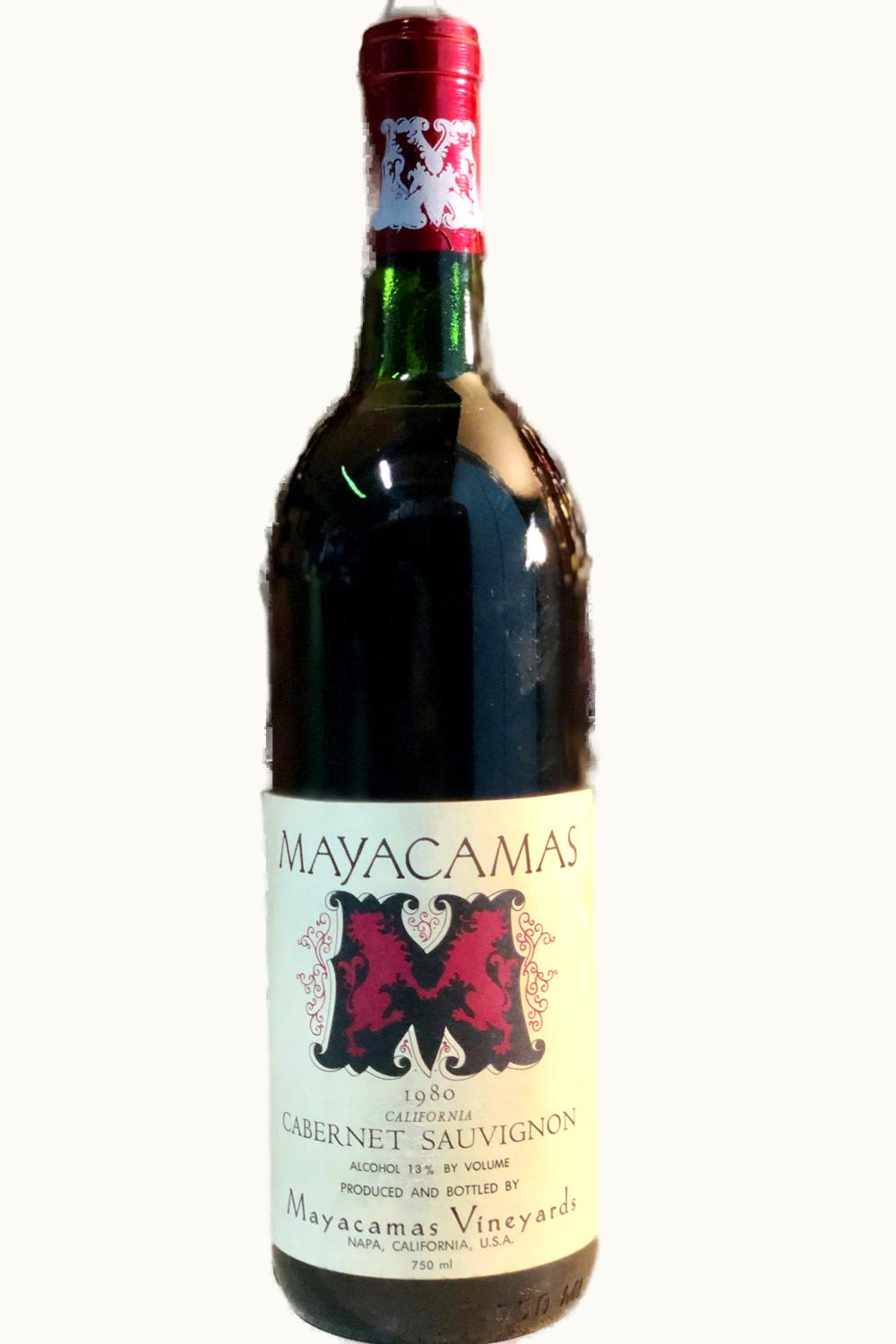 Mayacamas Cab Sauv Mnt Veeder Napa Valley County, 1980