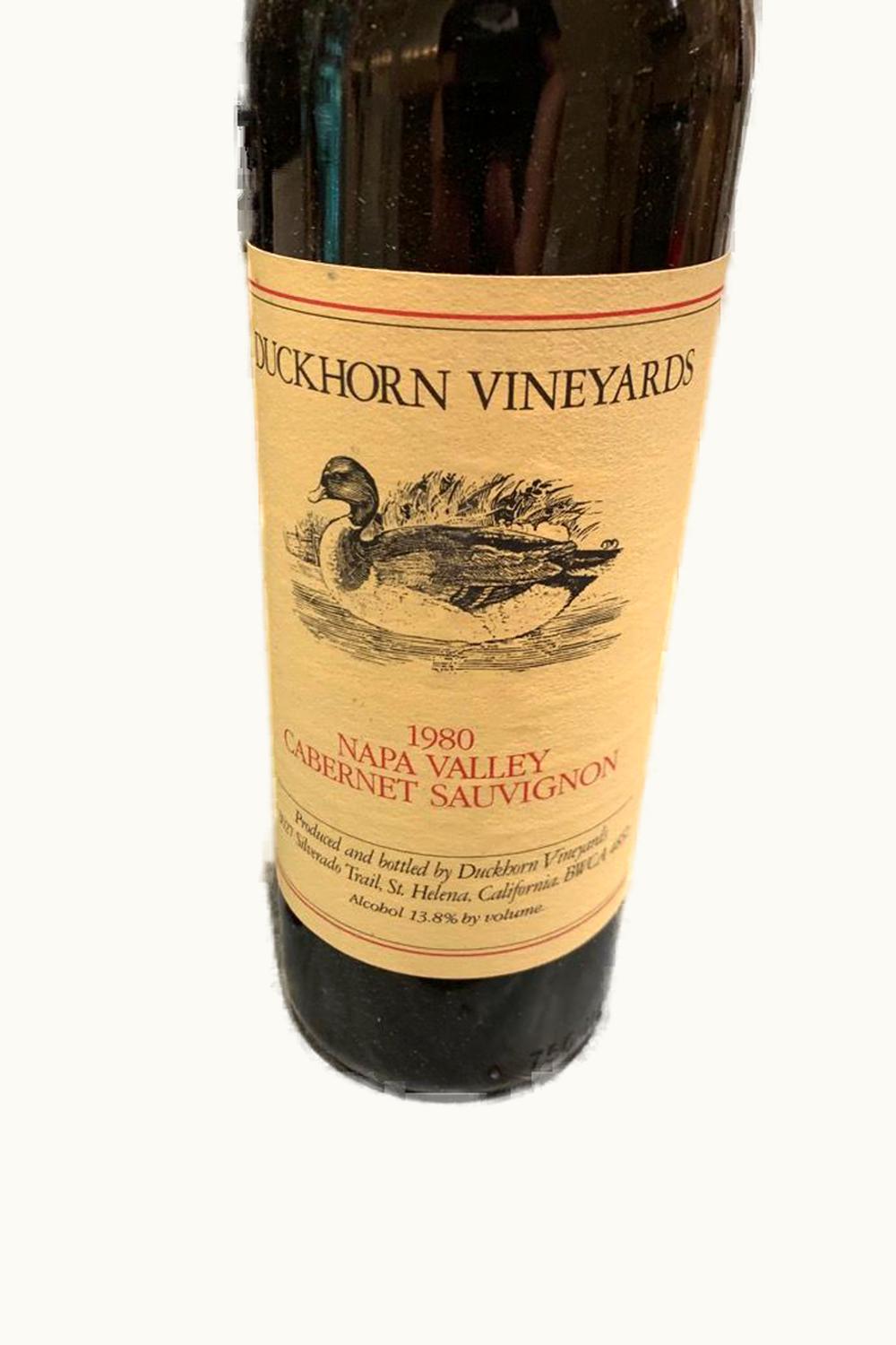 Duckhorn Vineyards Cab Sauv Napa Valley County, 1980