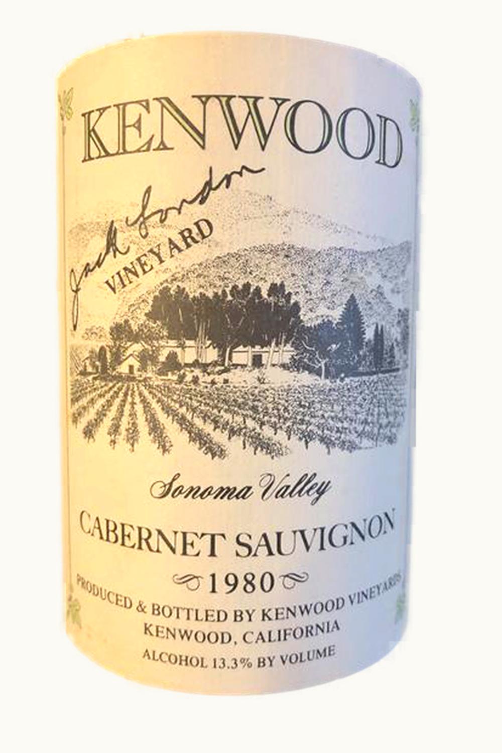 Kenwood Jack London Cab Sauv Sonoma Valley County, 1980