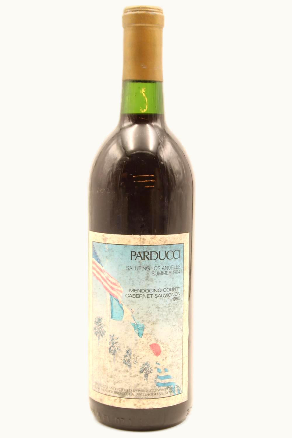 Parducci Parducci Small Blend Cab Sauv Mendocino County, 1980