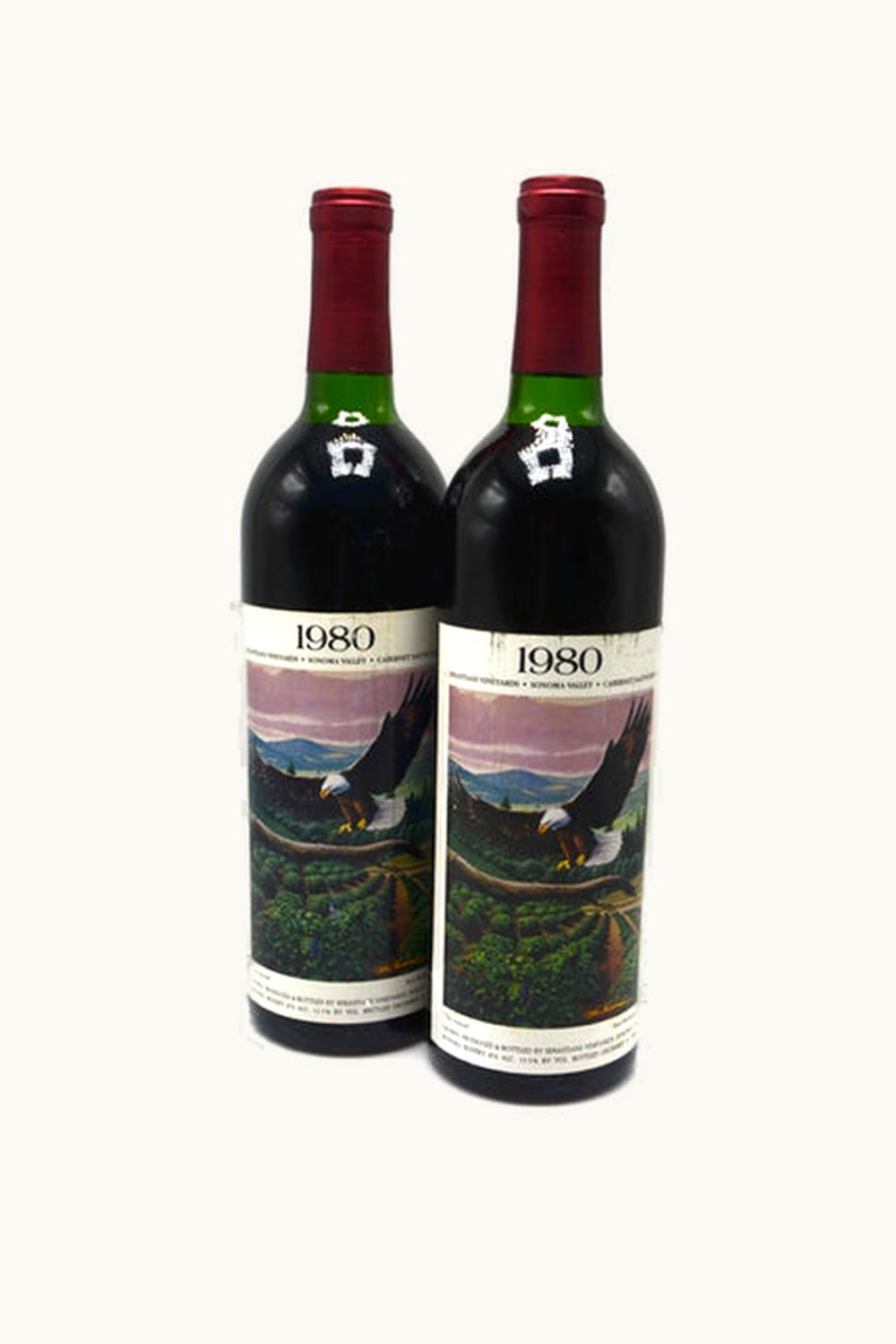 Sebastiani Eagle Cab Sauv Sonoma County, 1980