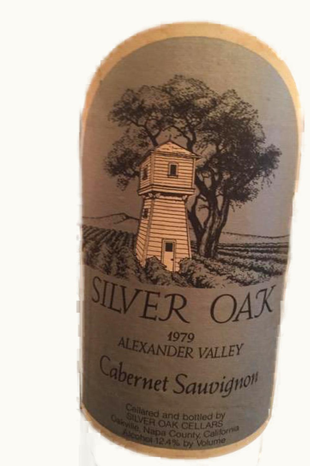 Silver Oak Cellars Cab Sauv Alex Valley Sonoma County, 1979
