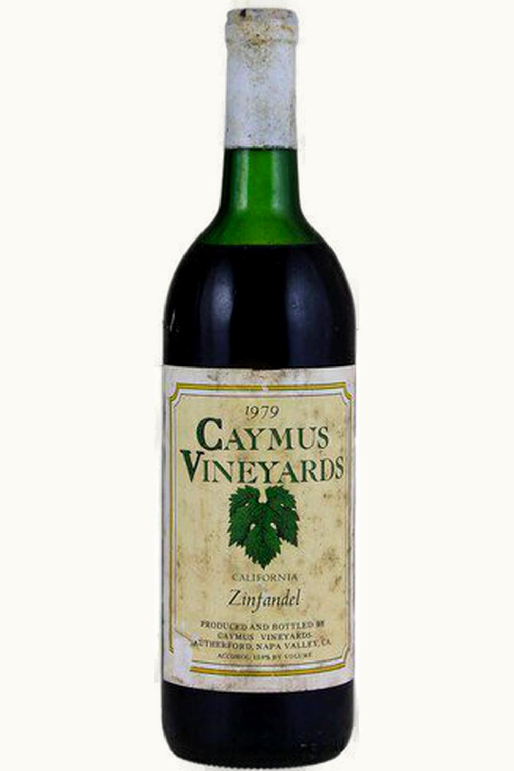 Caymus Vineyards Zinfandel Napa Valley County, 1979