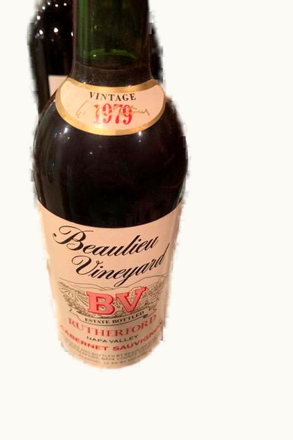 Beaulieu Vineyard Beaulieu Vineyard Cab Sauv Rutherford Napa Valley County, 1979